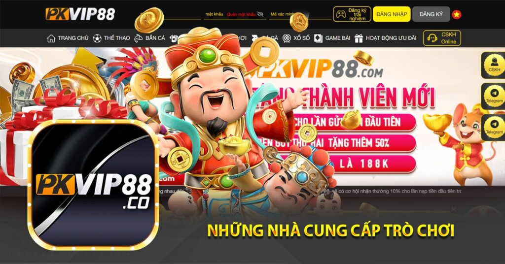 Những nhà cung cấp trò chơi