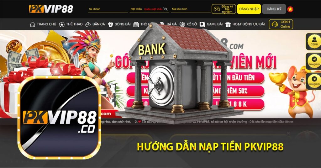 Hướng dẫn nạp tiền