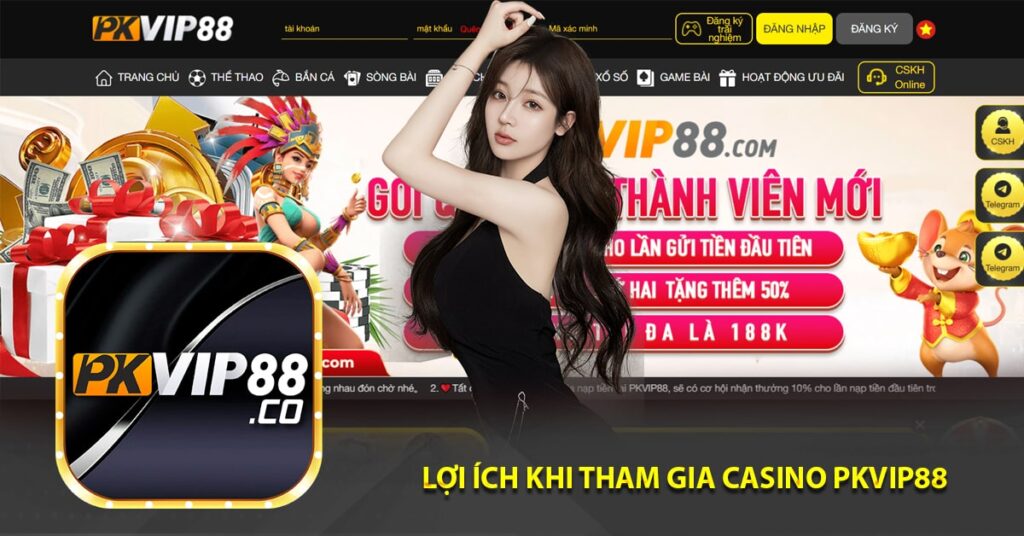 Lợi ích khi tham gia casino