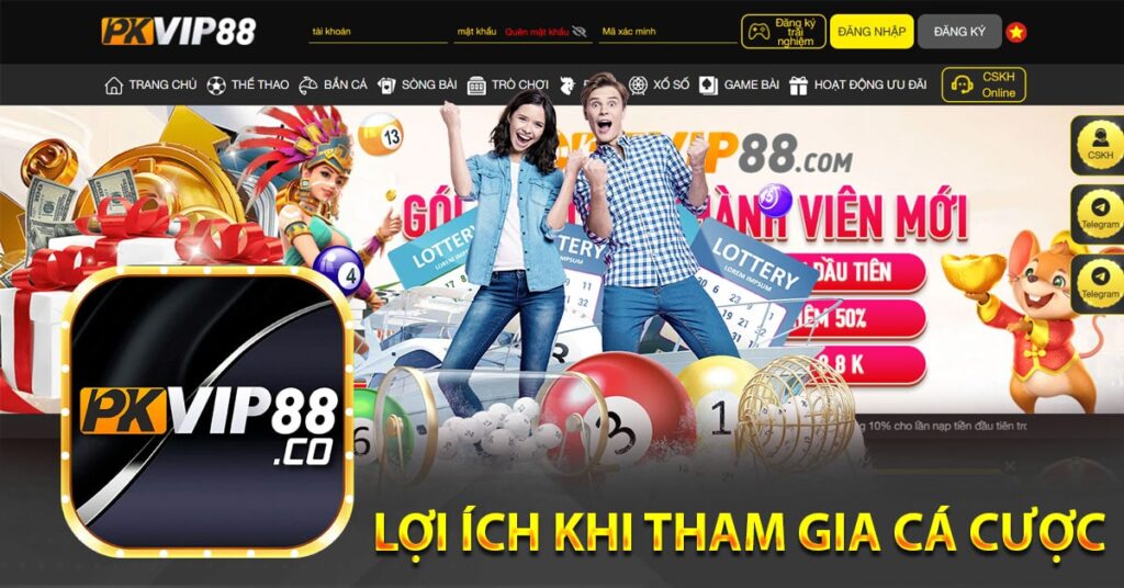 Lợi ích khi tham gia cá cược